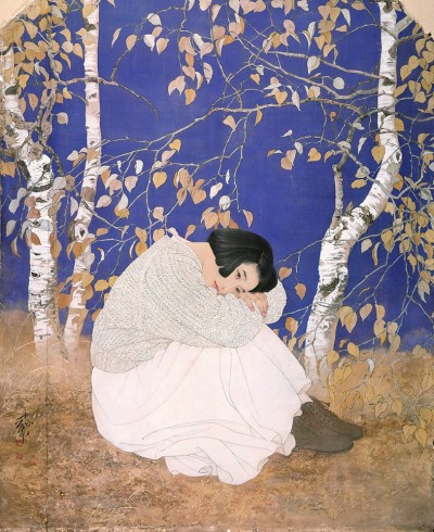 秋冥（中國(guó)畫） 何家英