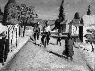 塞科托作品《星期天的下午》。資料圖片